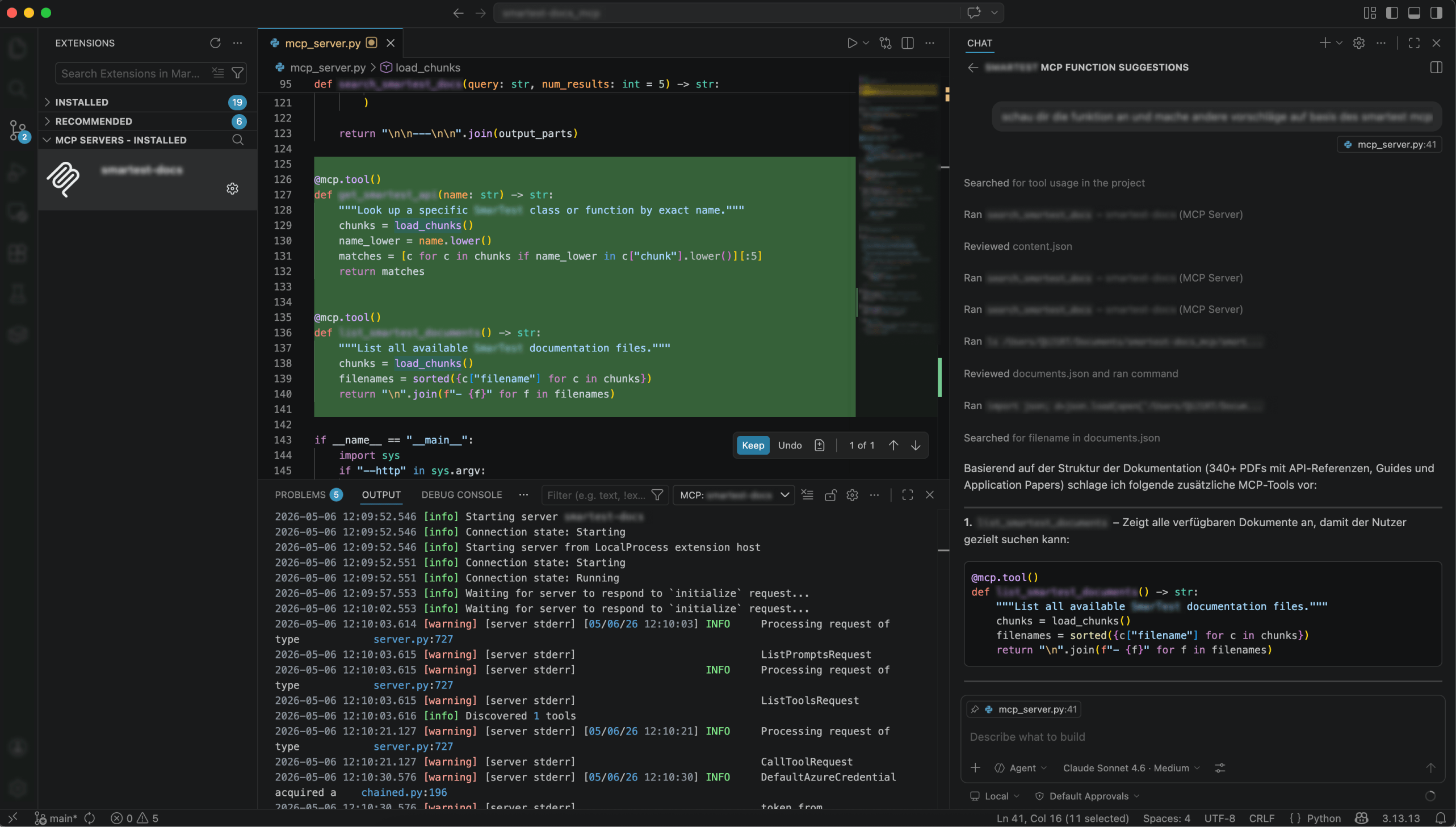 AI Knowledge Extension — Interface